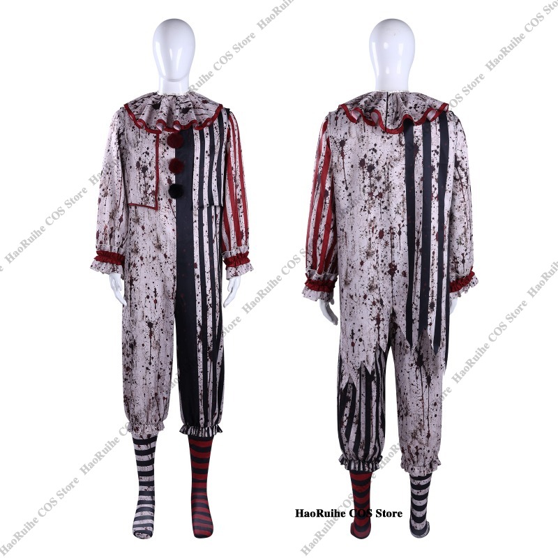 Kostum Cosplay Badut Art Clown - Romper Playsuit Women ulasan dan harga