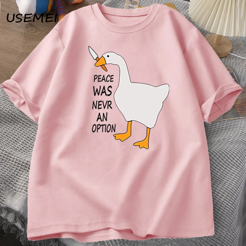 Kaus Goose Peace Was Never An  - Summer Clothing Options ulasan dan harga
