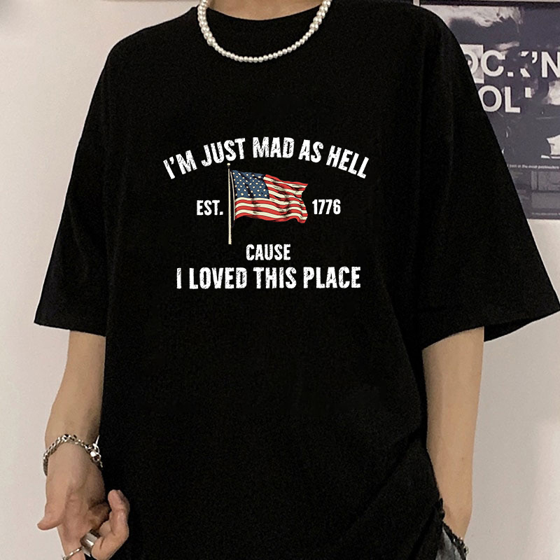 Kaus 1776 Cause I Loved This P - Summer Clothing Places ulasan dan harga