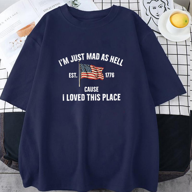 Kaus 1776 Cause I Loved This P - Summer Clothing Places ulasan dan harga