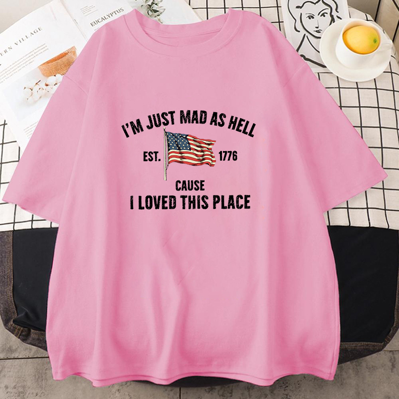 Kaus 1776 Cause I Loved This P - Summer Clothing Places ulasan dan harga