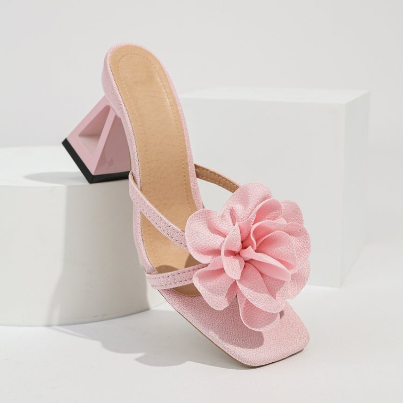 Sandal Dekorasi Bunga 3D Wanit - Summer Clothing Ladies ulasan dan harga