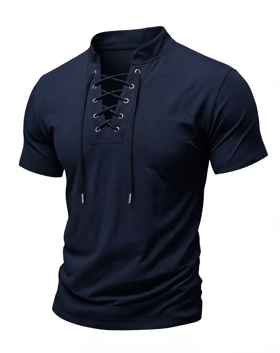 Kemeja Lengan Pendek Kasual Ha - Summer Viking Clothing ulasan dan harga