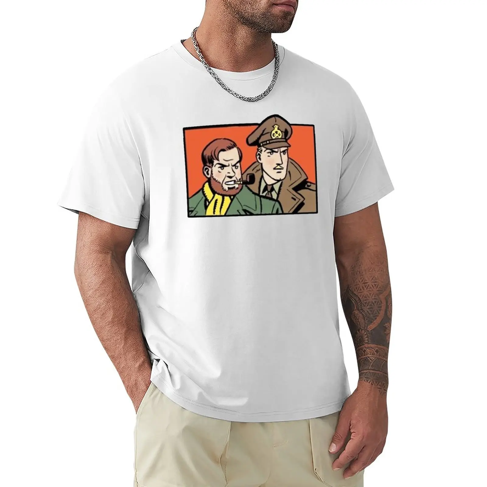 Blake dan Mortimer Banner figu - Summer Clothing Banner ulasan dan harga